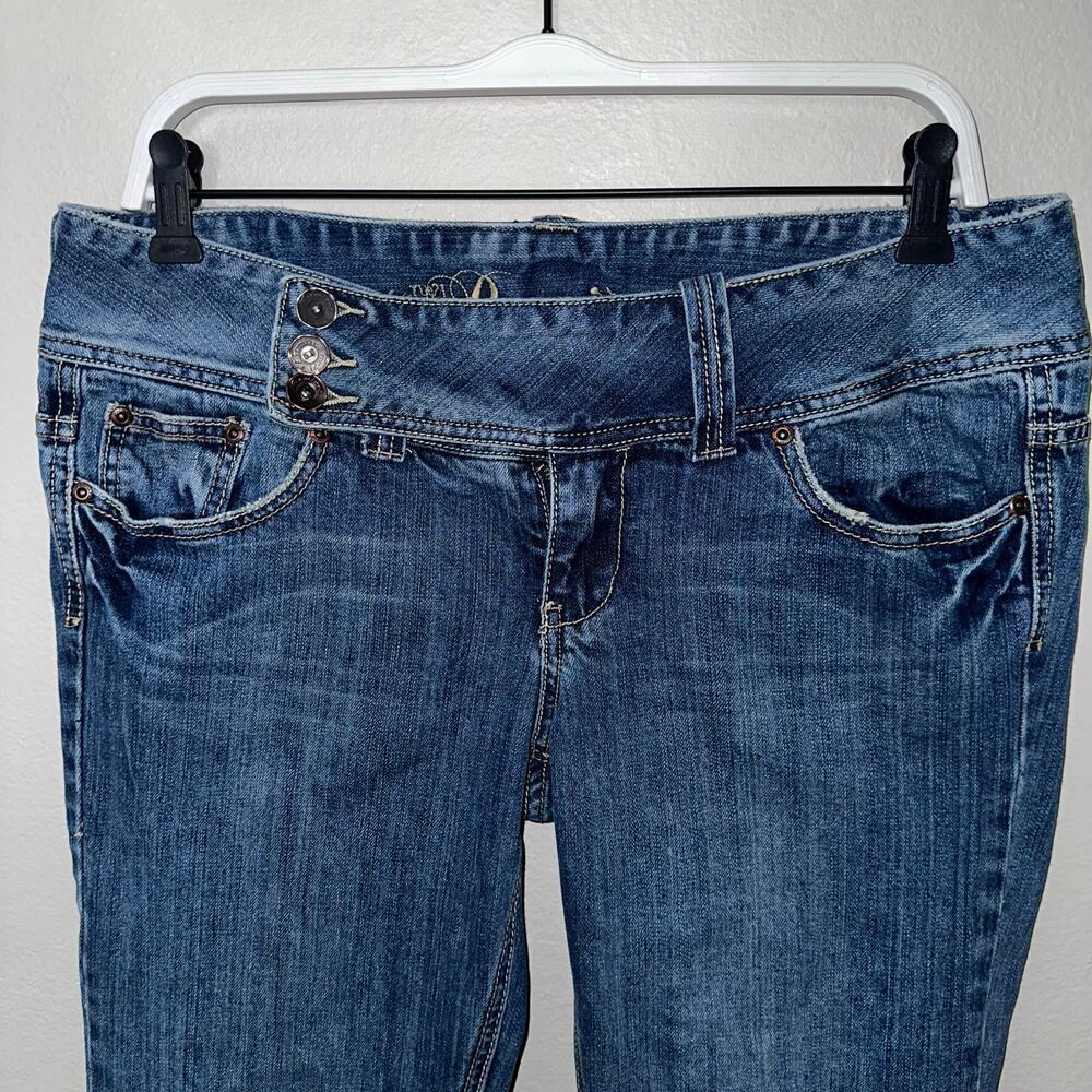 Y2k low rise mini flare jeans size 13/14